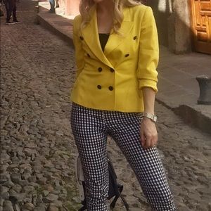 Yellow Classy Escada Blazer